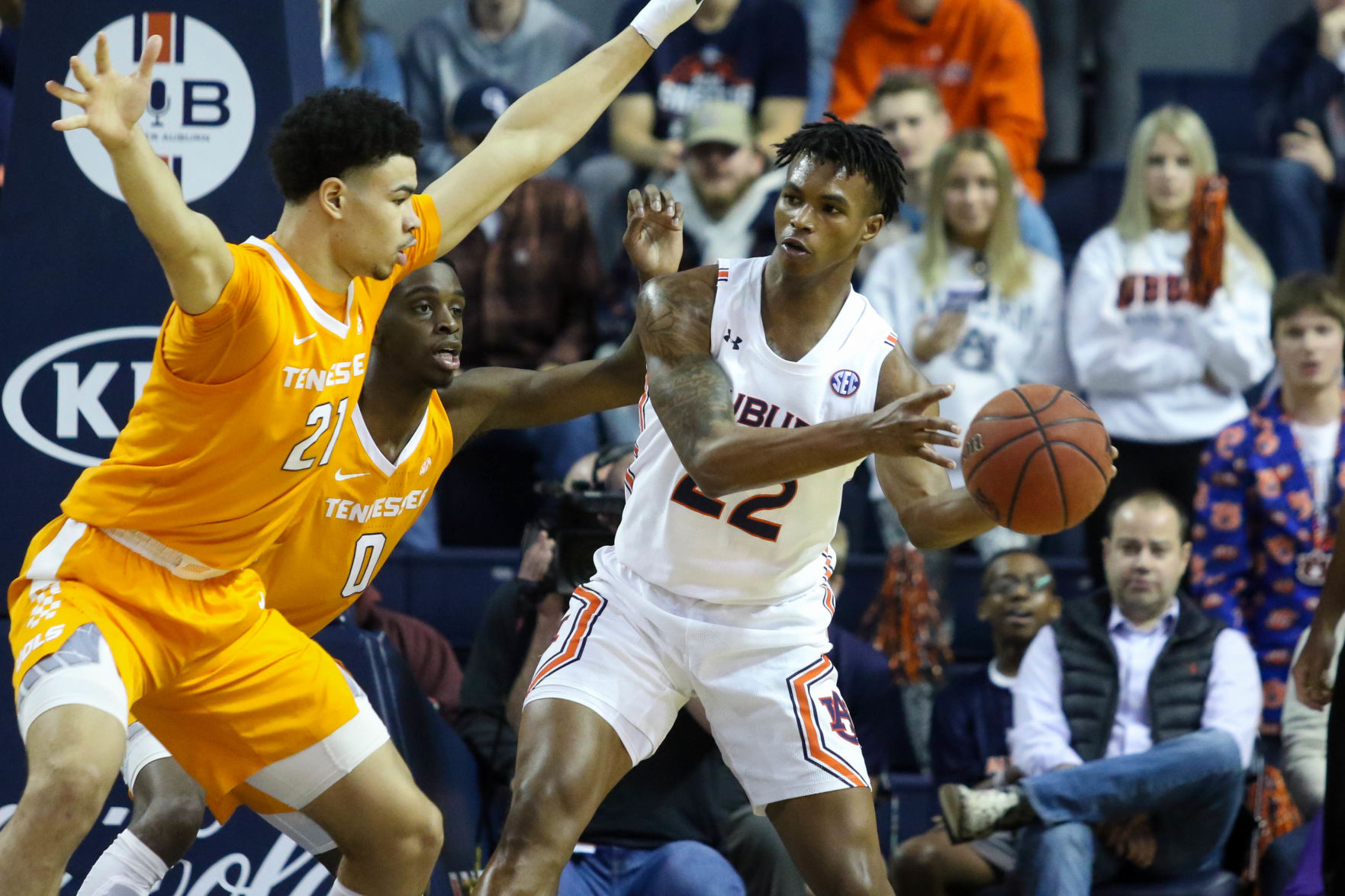 Auburn vs. Tennessee men's basketball